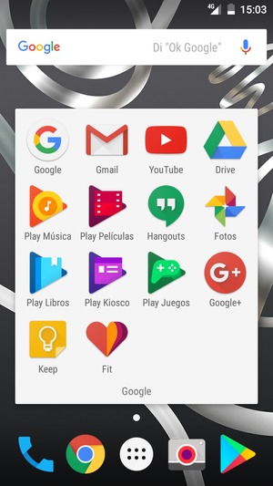 Seleccione Gmail