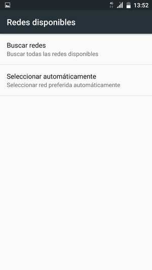 Seleccione Buscar redes