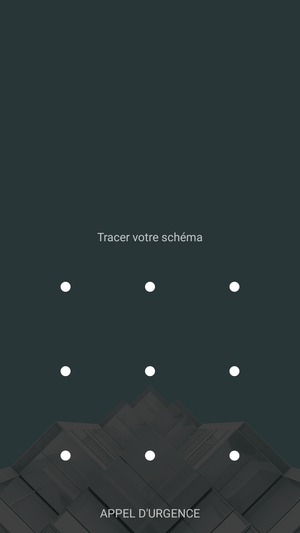 Votre téléphone est maintenant sécurisé par un écran de verrouillage