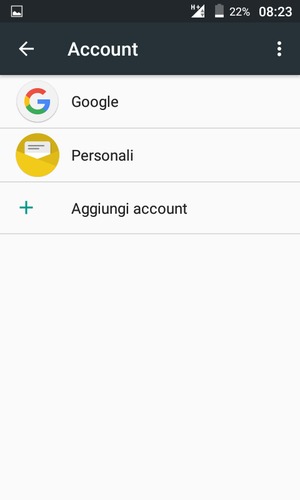 Seleziona Google