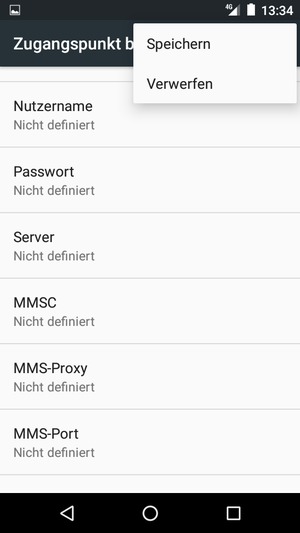 Wählen Sie Speichern