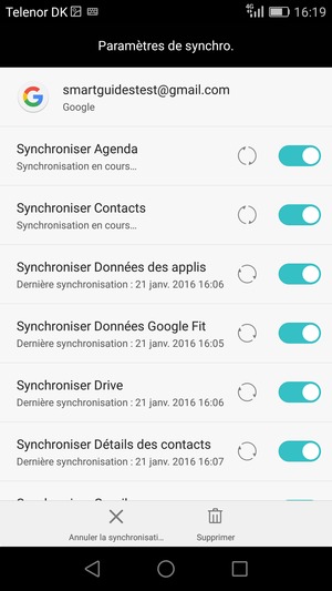 Vos contacts Google vont maintenant être synchronisés avec votre smartphone