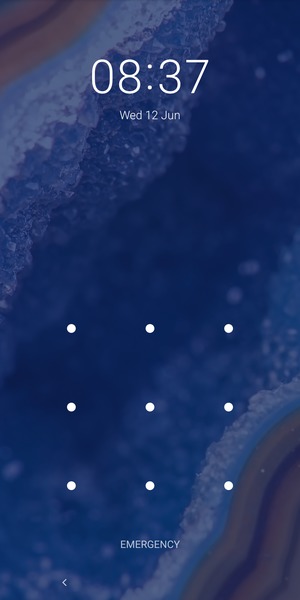 Your phone is now secure with a screen lock
