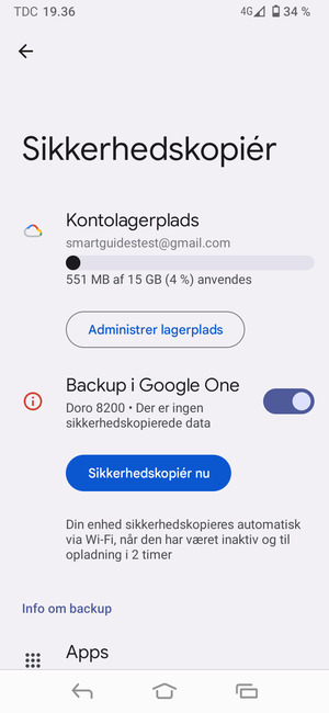 Vælg Kontolagerplads