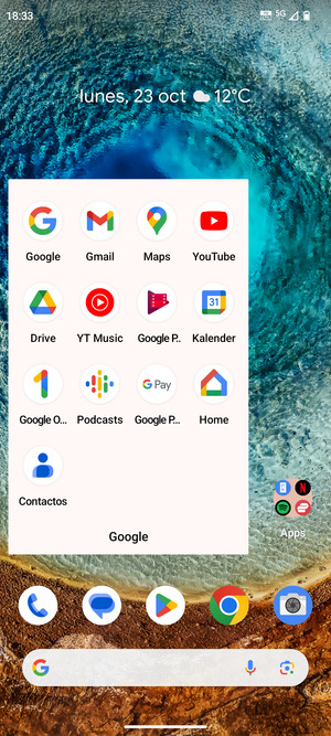 Seleccione Gmail