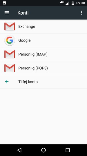 Vælg Google