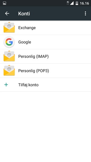 Vælg Google