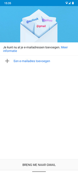 Selecteer Een e-mailadres toevoegen