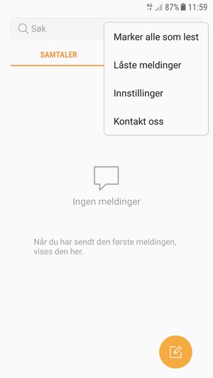 Velg Innstillinger