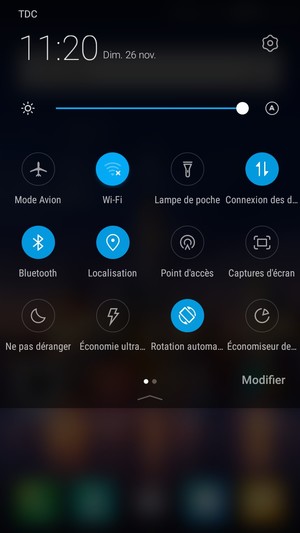 Sélectionnez Wi-Fi