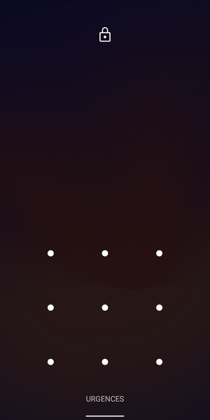 Votre téléphone est maintenant sécurisé par un écran de verrouillage