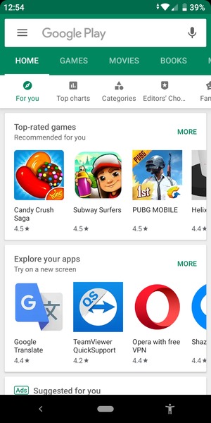 Select the Search bar