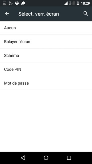 Sélectionnez Schéma