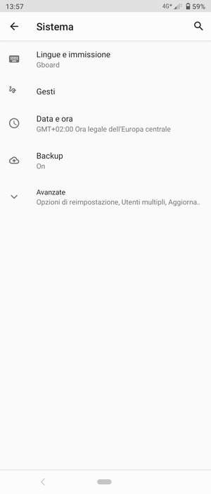 Seleziona Avanzate