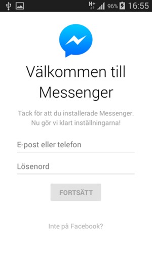 Din app är redo att användas