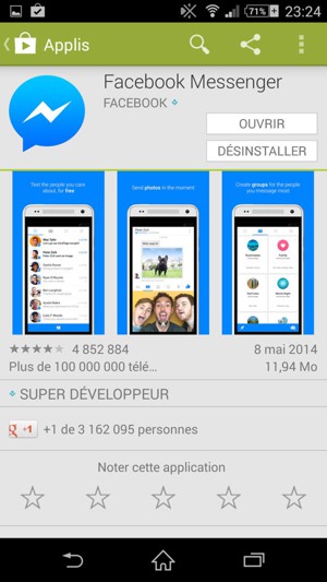 Sélectionnez OUVRIR