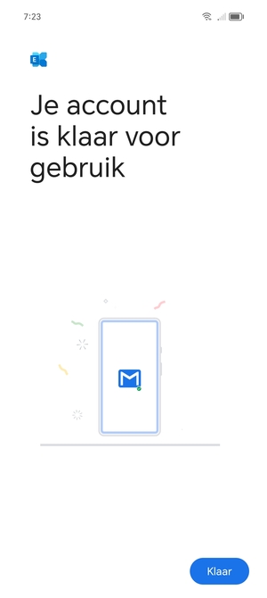 Selecteer Klaar