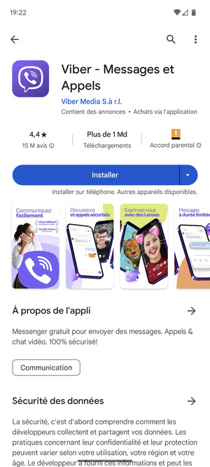 Sélectionnez Installer
