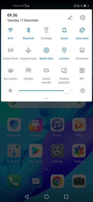 Turn off Wi-Fi and Bluetooth