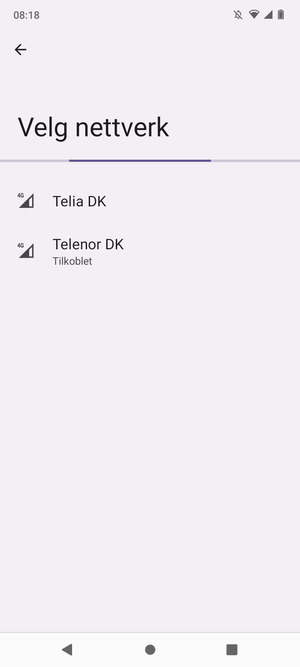 Vent til søket er ferdig