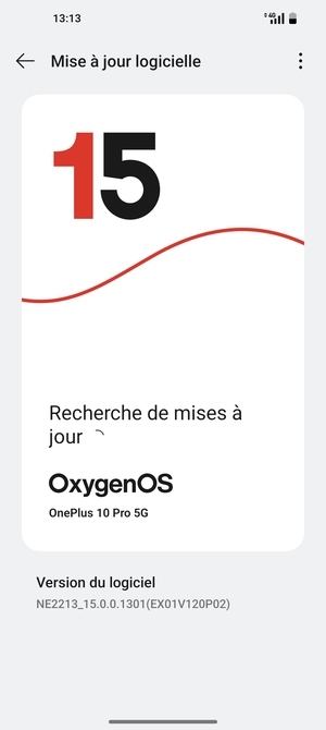 Veuillez attendre la fin de la recherche