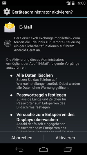 Wählen Sie Aktivieren