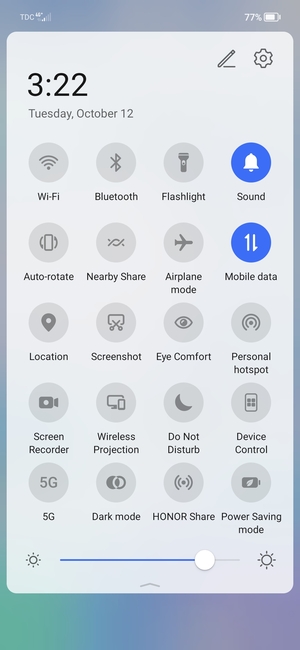 Select Power Saving mode
