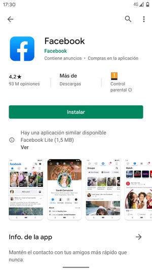 Seleccione Instalar