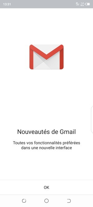Sélectionnez OK