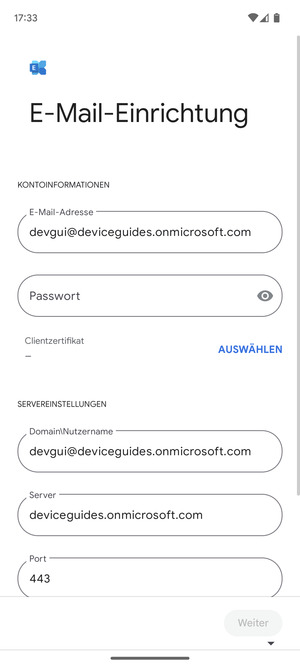 Geben Sie Ihr Passwort ein
