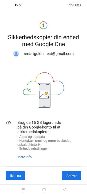 Vælg Aktivér