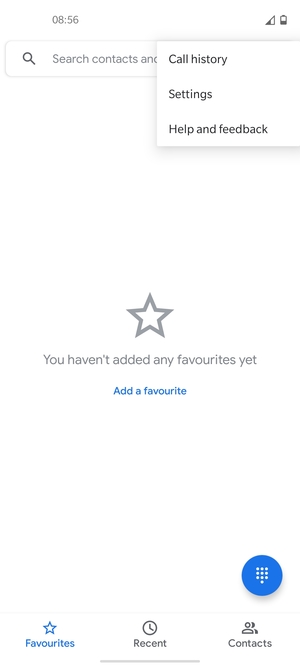 Select Settings