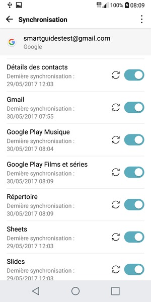 Vos contacts Google vont maintenant être synchronisés avec votre téléphone