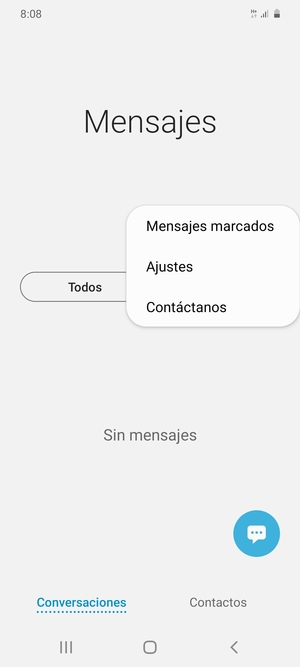 Seleccione Ajustes