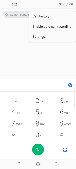 Select Settings