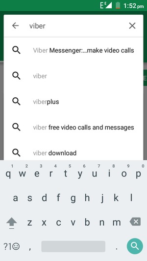 Enter the app name and select Search