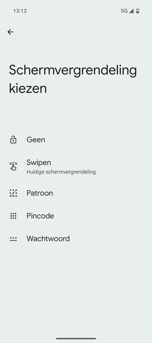 Selecteer Patroon