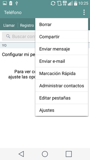 Seleccione Ajustes