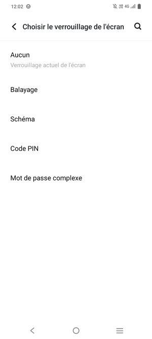 Sélectionnez Schéma