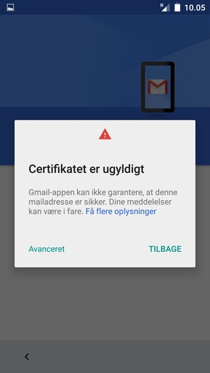 Vælg Avanceret