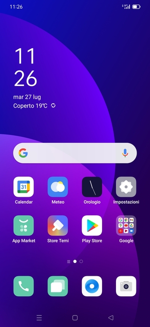 Seleziona Impostazioni