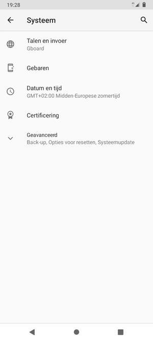 Selecteer Geavanceerd