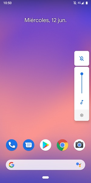 Seleccione Silencio para cambiar al modo de Sonido otra vez