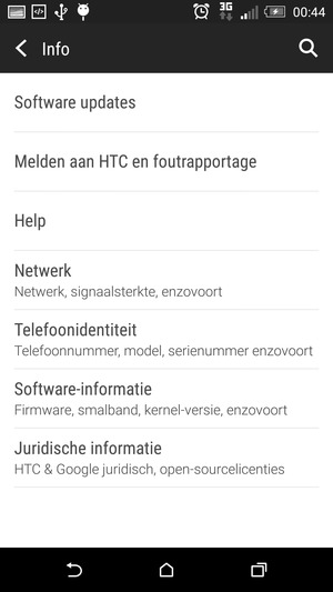 Selecteer Software updates