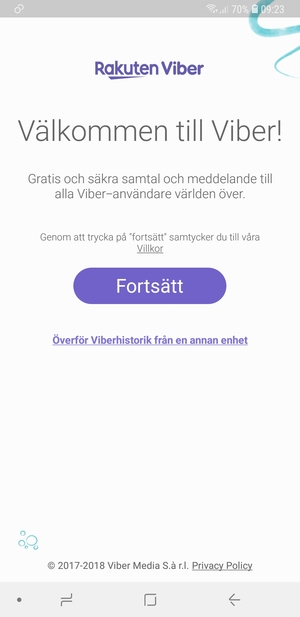 Din app är redo att användas