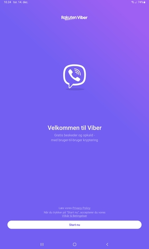 Din app er klar til brug