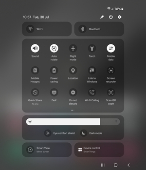 Select the Settings button