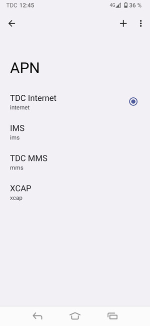 Votre téléphone est maintenant configuré pour les MMS