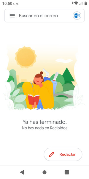 Su Hotmail está listo para usar