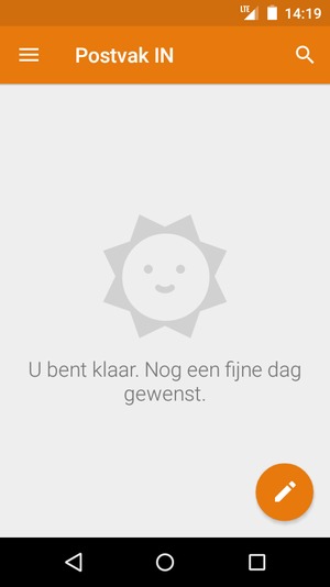 Uw account is klaar voor gebruik
